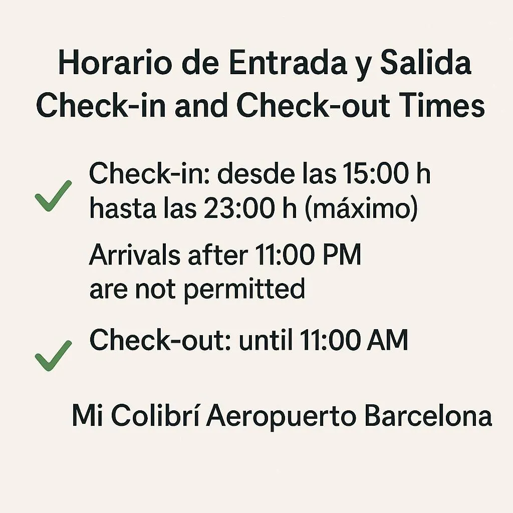 Barcelona Airport Mi Colibri Apartment El Prat de Llobregat Spain